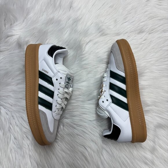 Adidas Samba XLG Low Mens Sportswear Shoes White IE9181 NEW Multi Sz - Picture 4 of 4